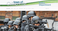 Desktop Screenshot of colliervillepolice.org